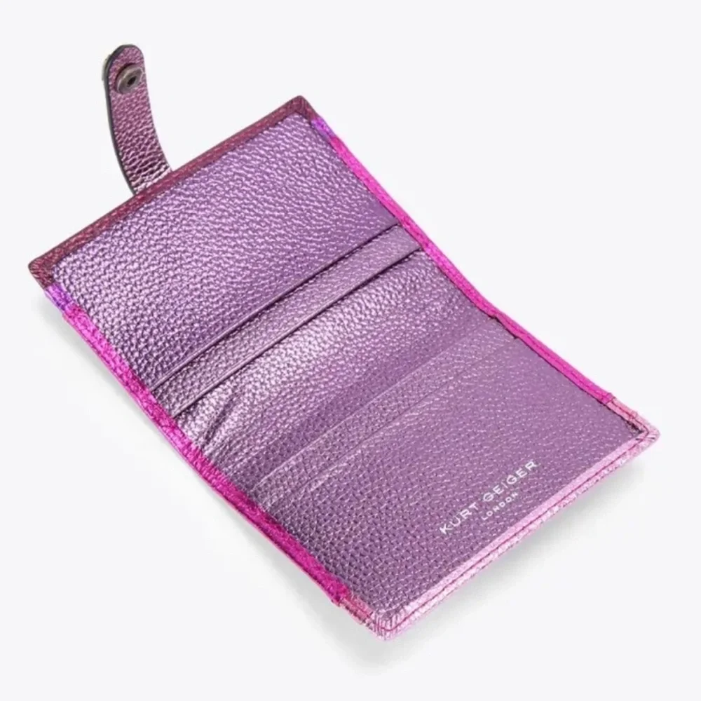 Kurt Geiger Kensington Leather Card Wallet NWOT